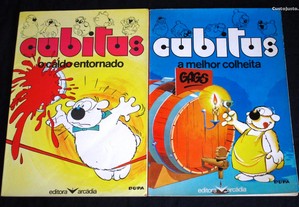 Livros BD Cubitus Arcádia 1979