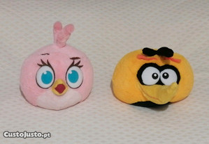 Bonecos peluche da coleção Angry Birds em estado rigorosamente novos      5,00 cada