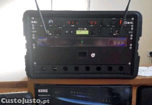 Sistemas de Rack 19' Relay G90 / Korg Pitchblack Pro / Adam Hall PCL10 Pro / Rack SKB 6U