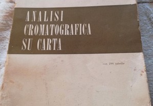 Analisi Cromatografica Su Carta 1954 Giuseppe Scho