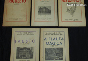 Livros Colecção Ópera Manuel B. Calarrão