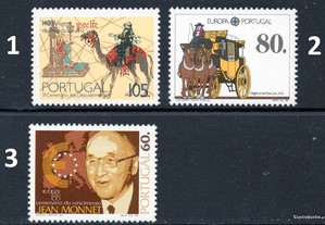 Selos Portugal 1988 - Séries Completas Novas MNH (Ler Descrição) = 0,40EUR