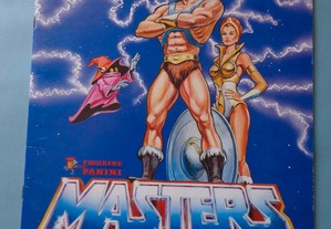 Caderneta de cromos Masters do Universo - Panini