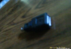 Adaptador Mini USB macho - USB femea nunca usado