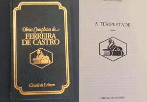Livro Obras Completas de Ferreira de Castro - Vol. V - A Tempestade