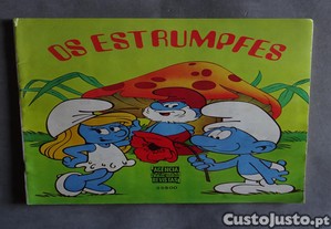 Caderneta de cromos Os Estrumpfes Estrunfes (faltam 38 cromos)