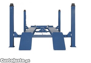 Elevador de 4 colunas para alinhameto de direo com macaco central 4.5Ton