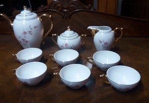 Antigo Serviço de Chá Porcelana "Louçarte" - Lindo