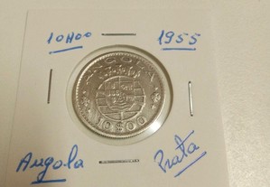 10 Escudos 1955 Angola