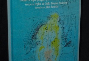 Livro Primeiro livro de Poesia Sophia de Mello Breyner Andresen Júlio Resende