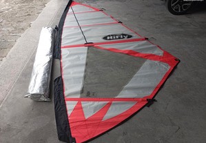 Vela de windsurf Hifly 5.5 m2, como NOVA, nunca usada