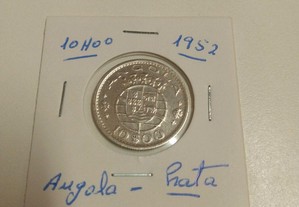 10 Escudos 1952 Angola