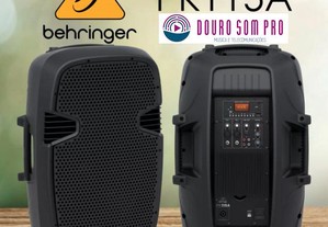 Behringer PK115A Colunas Amplificadas NOVAS por estrear com garantia c/ USB MP3 e Bluetooth