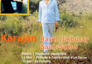 Karajan - "Ravel, Debussy, Saint-Saens" CD Duplo, Selado