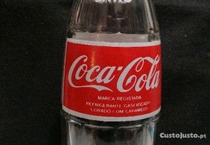 Garrafa de 1 Lt em vidro original da Coca Cola, personalizado com Rui