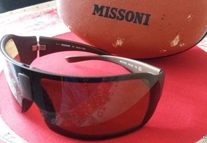 Oculos de sol missoni originais com estojo novos