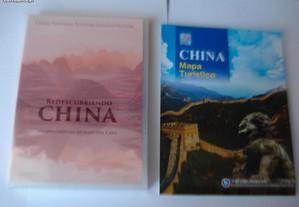 Mapa da China e DVD
