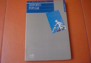 Livro "Desporto Popular" de Alfredo Melo de Carvalho - Portes de Envio Grátis