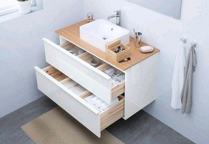 Móvel WC IKEA 100 cm