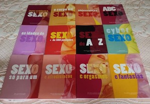 Coleção de Livros de Sexo/Sexualidade (12 volumes)