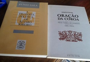 Obras de Elísio Gala e Prof. Vieira de Almeida