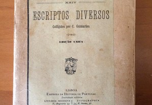 Escriptos Diversos - Almeida Garret (1899)