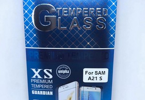 Película de vidro temperado para Samsung A21s