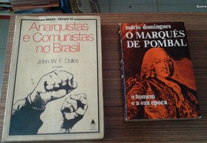 Obras de John W.F.Dulles e Mário Domingues