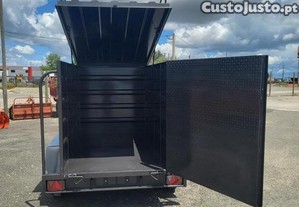 Atrelado Reboque Caixa Fechada Indicado Para Exames De Condução Carta B+E Ou Mercadorias Motas Moto 4 Ferramentas Novo