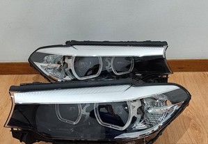 Faróis Óticas Ópticas LED Originais BMW Série 5 G30 G31