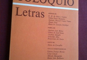 Colóquio Letras-Número 89-Janeiro 1986