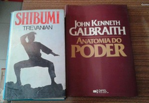 Obras de Shibumi e John Kenneth Galbraith
