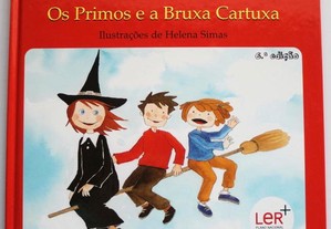 Os Primos e a Bruxa Cartucha - livro infantil de Ana Maria Magalhães / Isabel Alçada
