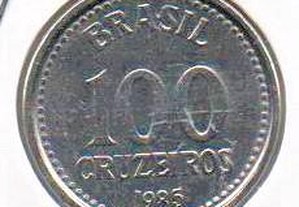 Brasil - 100 Cruzeiros 1986 - soberba