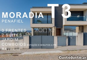 Moradia T3 De 3 Frentes Em Penafiel, Excelentes...