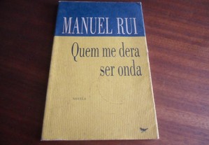 "Quem Me Dera Ser Onda" de Manuel Rui - 2ª Edição de 1993