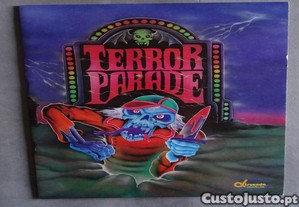 Caderneta de cromos Terror Parade (tem 43 cromos)