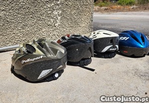 Capacetes para bicicleta