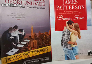 Dois livros de James Patterson