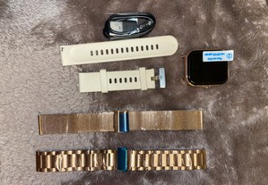 Relógio Smartwatch com 3 braceletes
