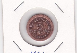 Moeda de 5 centavos de 1924