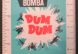 Calendário do insecticida DUM DUM com edição em 1979 em estado NOVO