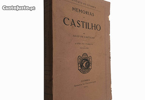 Memórias de Castilho (Livro III) - Julio de Castilho