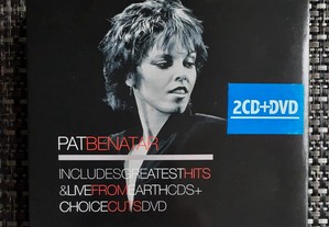 Pat Benatar - Greatest Hits & Live From Earth CDs + Choice Cuts DVD - Box Set - CD Duplo + DVD