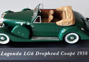 * Miniatura 1:43 "Colecção Carros Clássicos" Lagonda LG6 Drophead Coupé 1938 
