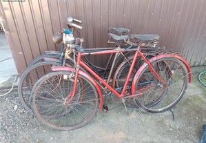 Lote de 3 bicicletas pasteleiras antigas