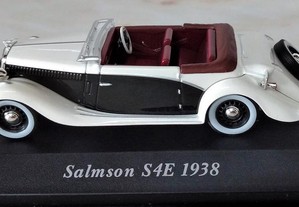 * Miniatura 1:43 "Colecção Carros Clássicos" Salmson S4E (1938) 