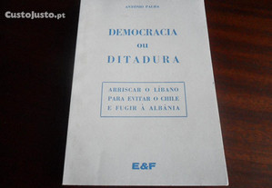 "Democracia Ou Ditadura" de António Palha