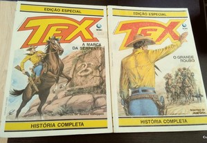 Pequeno lote de Livros de Tex Willer