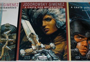 A Casta dos Metabarões - Jodorowsky/Gimenez 1 a 3
